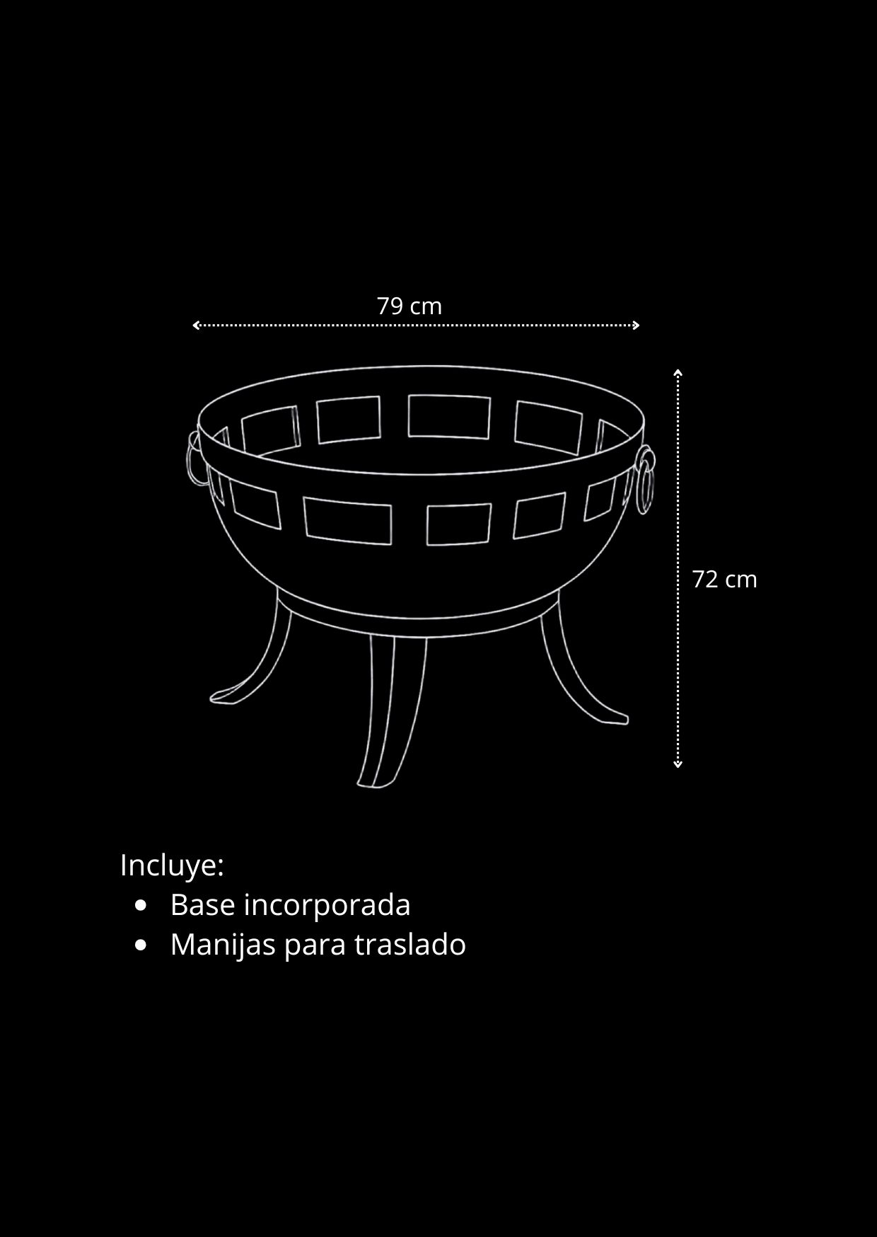 Fogón de hierro Feuer